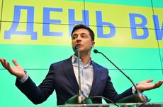 Aktor Komedi Volodymyr Zlensky Resmi Dilantik Jadi Presiden Ukraina