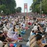 Shalat Idul Fitri di Palembang, Jembatan Ampera Jadi Lautan Manusia