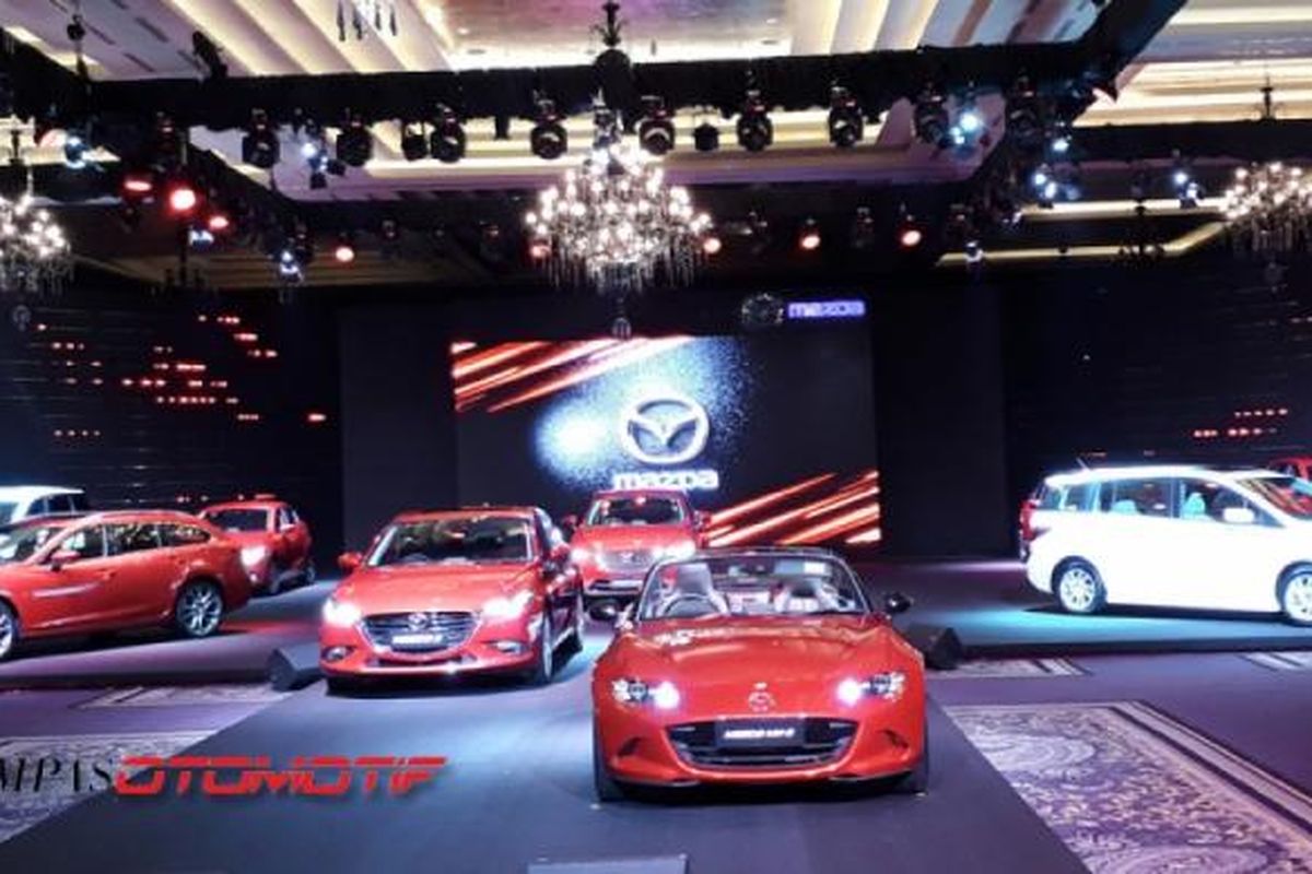 Mazda di bawah payung Eurokars Motor Indonesia siap meluncurkan lima model baru tahun ini.