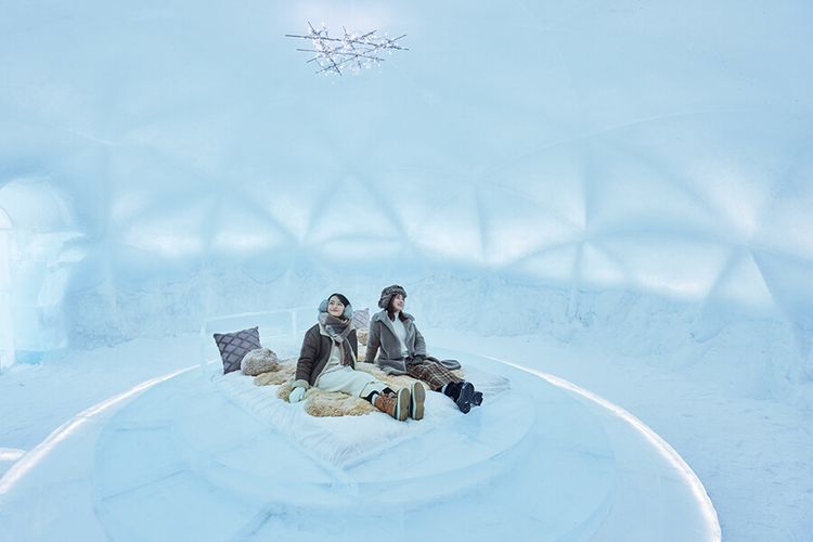 Hoshino Resorts Tomamu membuka Ice Village di prefektur Hokkaido, Jepang, mulai 10 Desember 2025 hingga 14 Maret 2026 mendatang.