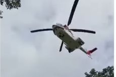 Istana Beri Santunan 3 Warga yang Tertimpa Dahan Pohon Akibat Angin Helikopter Jokowi