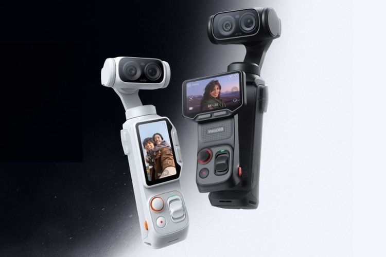 Insta360 Luna Ultra Resmi, Kamera Gimbal Saku dengan Dua Lensa