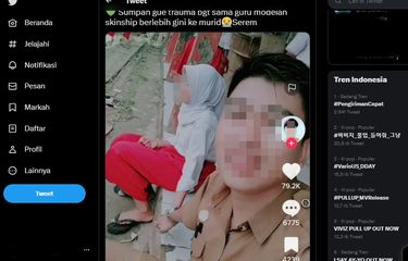 Viral konten TikTok guru dan murid SD yang kurang pantas