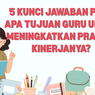 5 Kunci Jawaban PMM: Apa Tujuan Guru untuk Meningkatkan Praktik Kinerjanya?