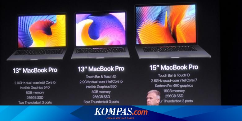 Harga Apple Macbook Pro 2017 256gb Touch Bar Abu Abu Terbaru November 2020 Dan Spesifikasi