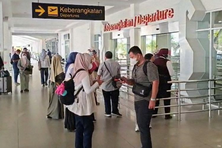 Dampak Erupsi Anak Krakatau, Bandara Radin Inten II Lampung Kembali Beroperasi
