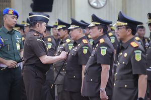 Jaksa Agung Lantik 15 Kajati dan Sejumlah Pejabat Eselon II, Ini Daftarnya