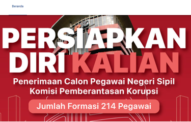 KPK akan buka 214 formasi CPNS 2023