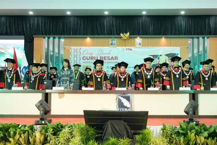Hadiri Orasi Ilmiah Guru Besar ITERA, Wamen Diana Soroti Pentingnya Kolaborasi Lintas Sektor untuk Antisipasi Bencana Gempa