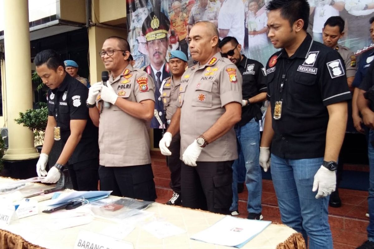 Polres Jakarta Barar ungkap kasus penodongan di wilayah Tanjung Duren 