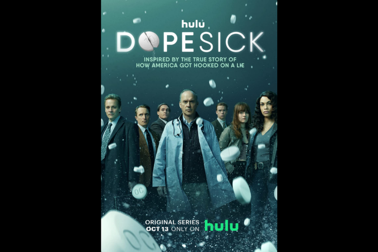 Serial Dopesick dapat disaksikan mulai 13 Oktober 2021 di Hulu.