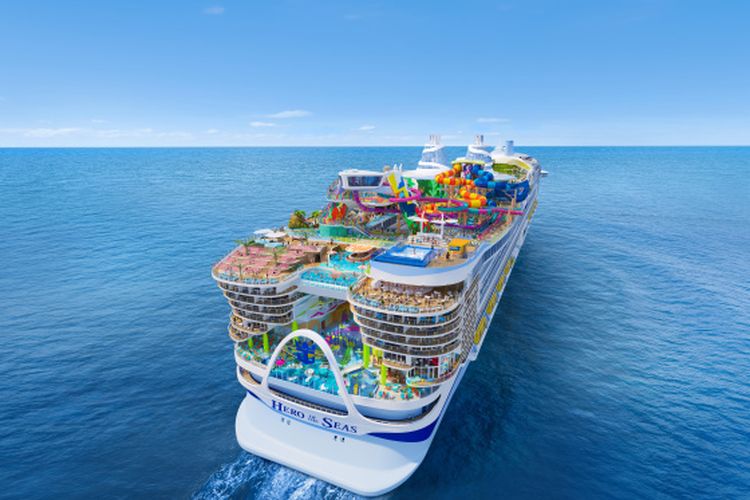 Punya 9 Kolam Renang, Kapal Pesiar Terbesar di Dunia Berlayar Mulai 2027