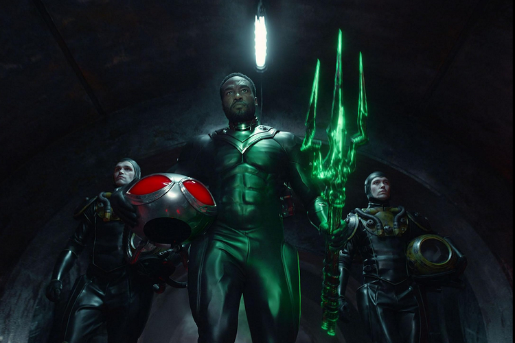 Aktor Yahya Abdul-Mateen II berperan sebagai Black Manta dalam film Aquaman and the Lost Kingdom.