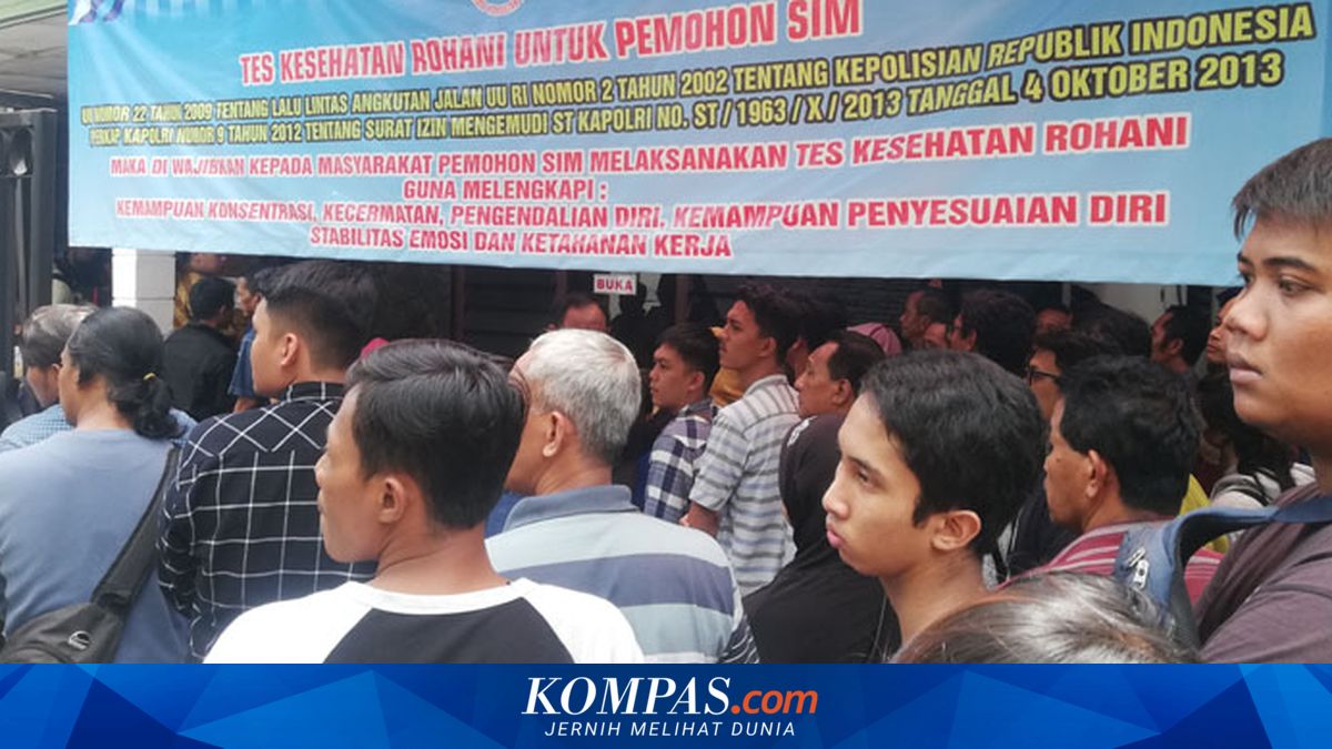 Tidak Perlu Antre, Begini Cara Daftar SIM Secara Online