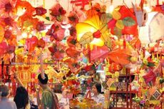 Lentera Raksasa di Hongkong Mid Autumn Festival
