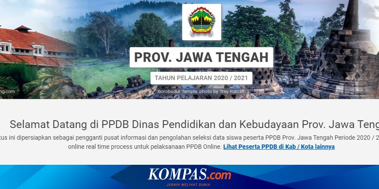 Link Syarat Dan Cara Pendaftaran Ppdb Sma Smk Jateng 2020 Halaman All Kompas Com