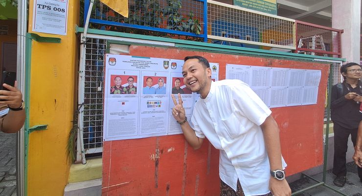 Sebut Lucu Coblos Foto Sendiri, Respati Ardi Optimistis Menangi Pilkada Solo 2024