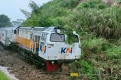 Kereta Api Ciremai Anjlok di Maswati-Sasaksaat, Warga: Tabrak Material Longsor