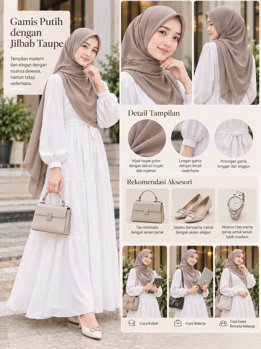 Taupe, Memberikan Kesan Modern.