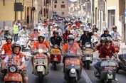 Vespa World Day 2024, Lebih dari 8.000 Vespa Hadir di Italia