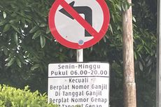 Ada Rambu Permanen Ganjil Genap di Jalan Protokol Jakarta 