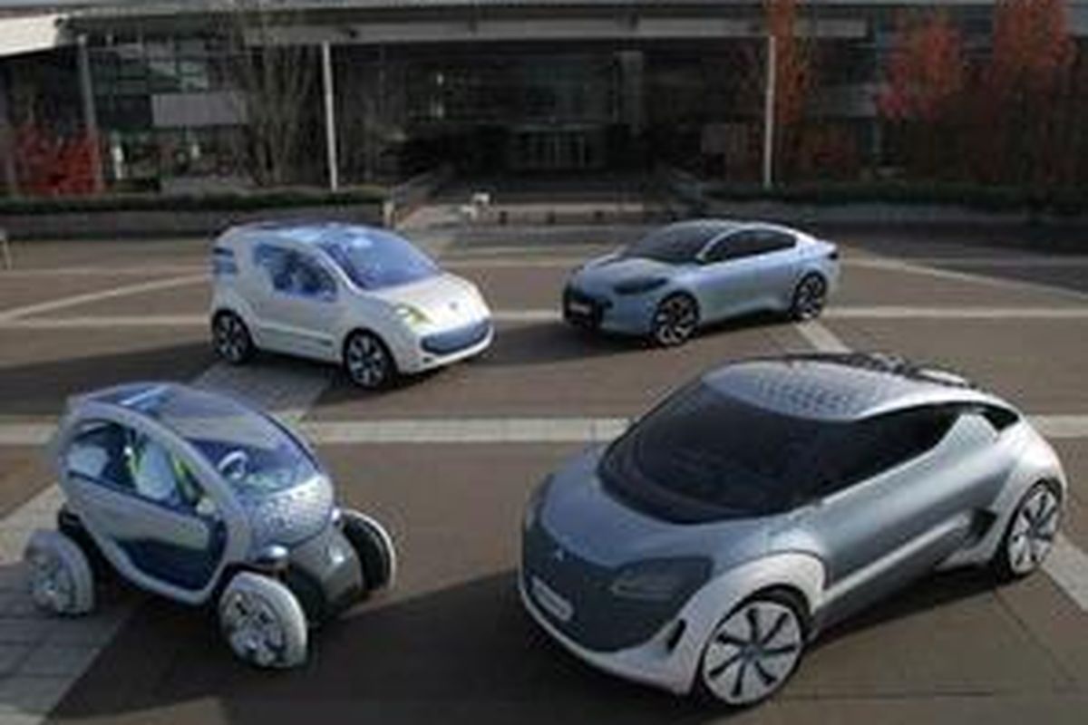 Empat mobil listrik Renault, dua sudah siap diproduksi!