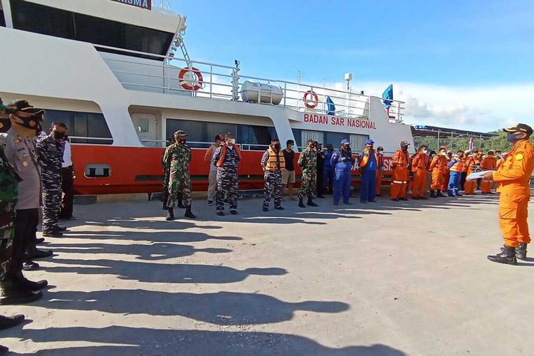 Pencarian 4 orang korban speedboat antara Pulau Kasuari dan Pulau Sonit, Akhirnya dihentikan, Minggu (8/11/2020)