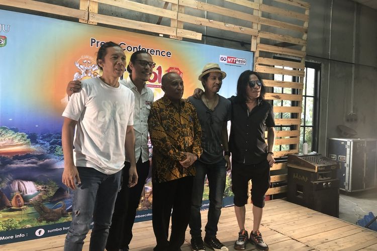 Slank saat dijumpai di Potlot kawasan Duren Tiga, Jakarta Selatan pada Kamis (12/12/2019).