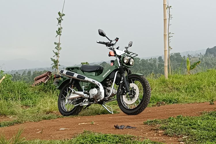 Honda Karisma jadi CT125 buatan Mr. Kuztom Garage