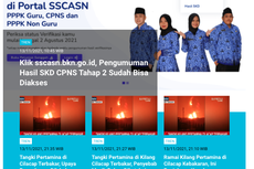 [POPULER TREN] Klik sscasn.bkn.go.id, Cek Pengumuman Hasil SKD CPNS