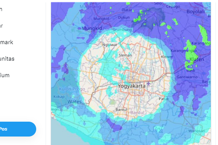 Awan Hujan Disebut Tak Mau Mendekat ke Yogyakarta, Ini Penjelasan BMKG