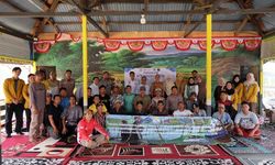 Perkuat Ketahanan Pangan di Desa Abumbun Jaya, UNISM dan UMM Kembangkan Model Pertanian dan Perikanan Terintegrasi