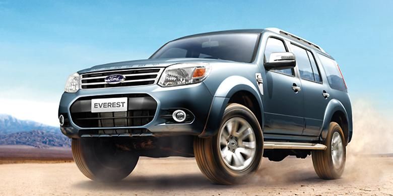 Ford Everest facelift