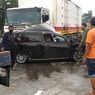 Kecelakaan Karambol di Turunan Banyumanik Libatkan Truk Tronton, 2 Mobil Ringsek