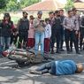 Rekonstruk Tabrak Lari Mahasiswi di Cianjur, 28 Adegan Diperagakan