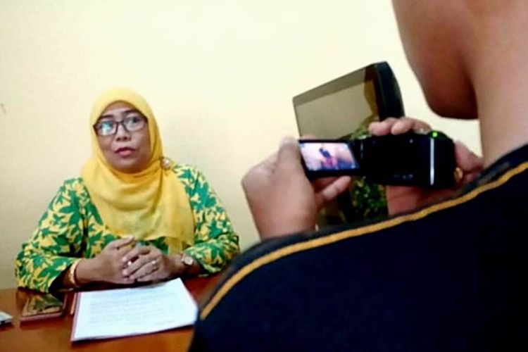 Ketua Harian P2TP2A Kabupaten Cianjur, Lidya Indayani Umar