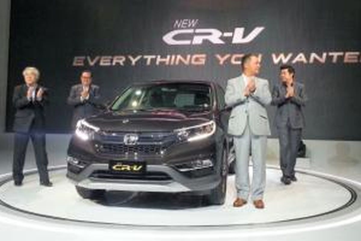 Peluncuran New Honda CR-V di Jakarta, Rabu (14/1/2015)