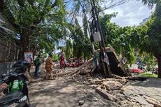 Tembok SPBU di Tebet Roboh, Sudah 6 Tahun Miring dan Retak