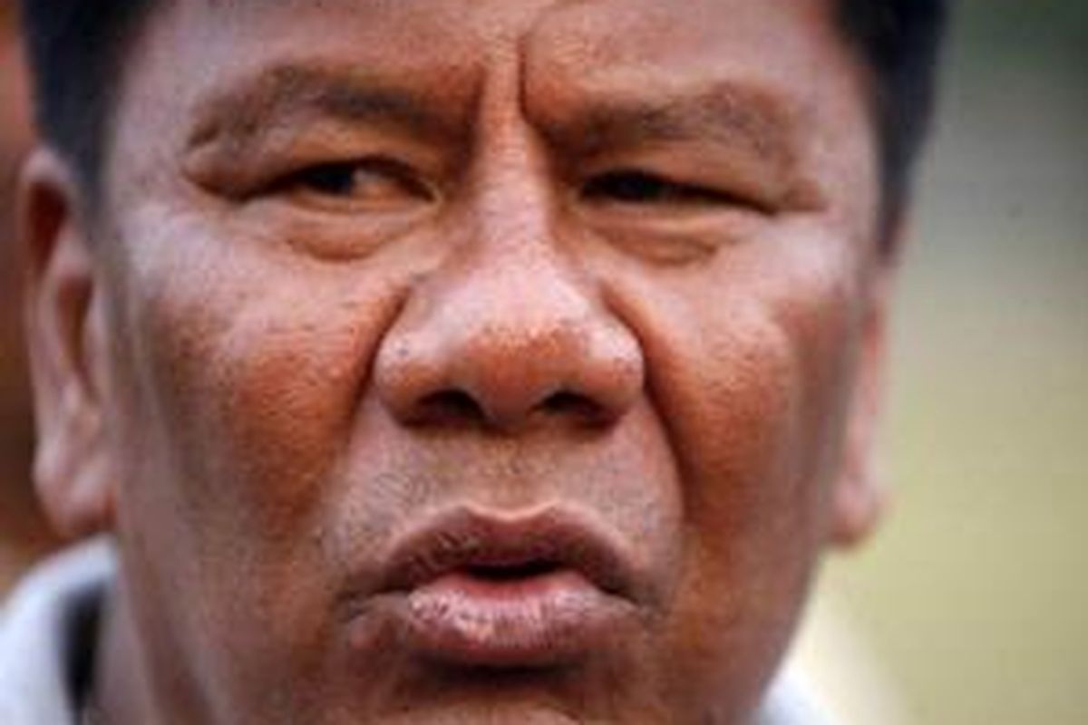 Pelatih Persija Jakarta, Benny Dollo.