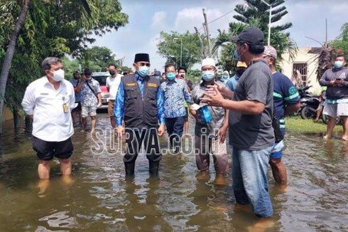 Banjir Kepung 11 Titik di Kabupaten Sidoarjo, Lokasi Pengungsian Disiapkan