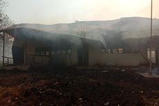 Satu Bangunan SD Ludes Dilalap Api dari Kebakaran Hutan dan Lahan
