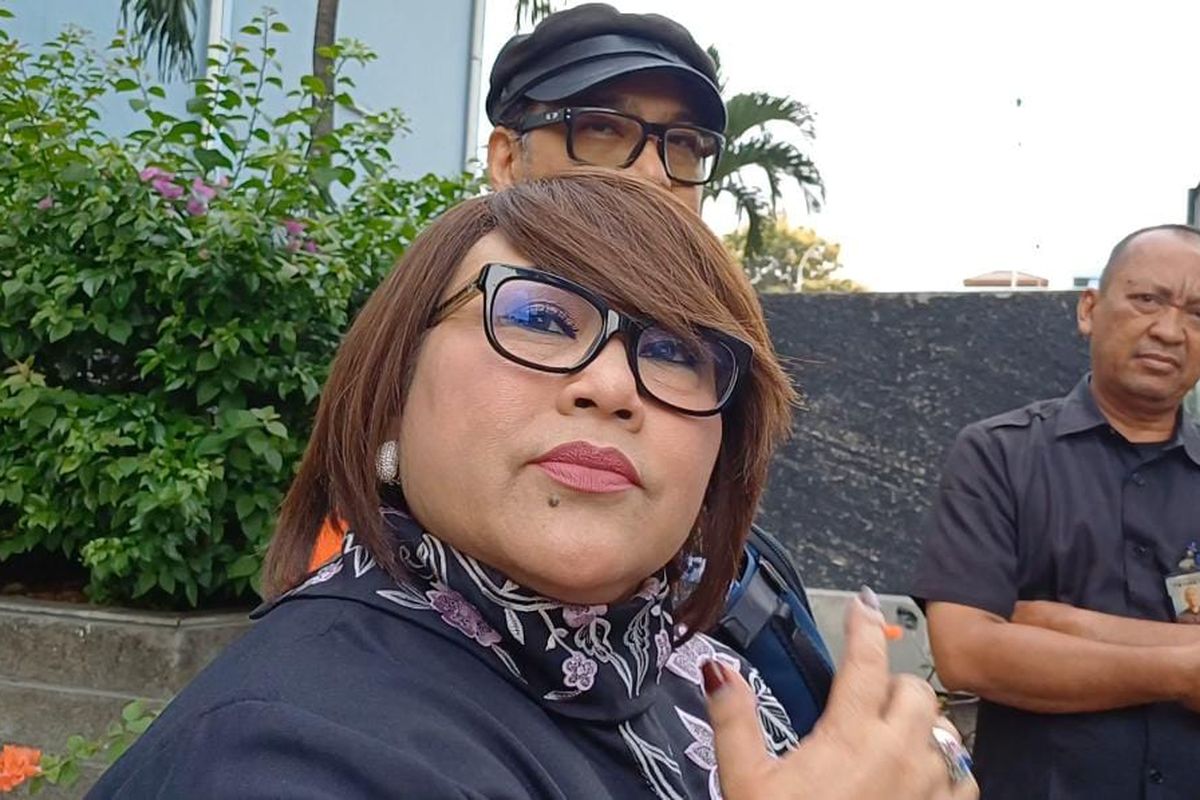 Nunung di wilayah Tendean, Jakarta Selatan, Minggu (13/8/2023).