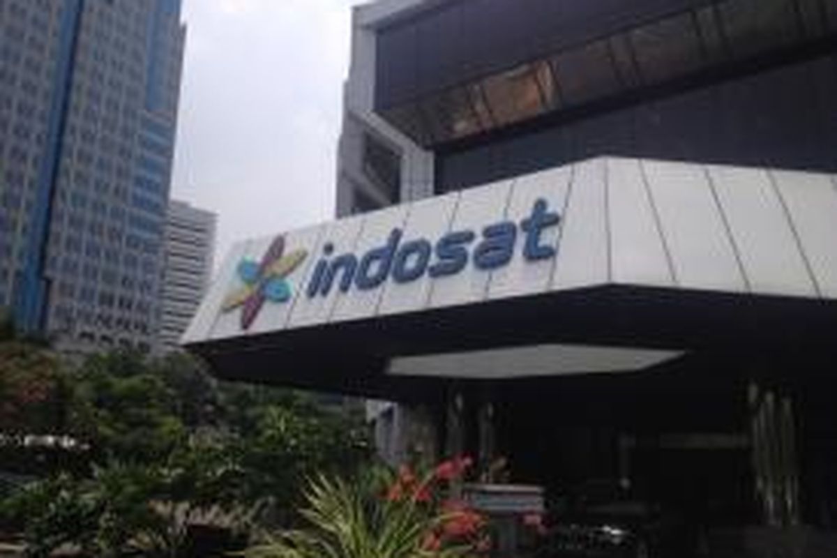 Kantor pusat Indosat di Jalan Medan Merdeka Barat, Jakarta