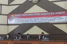 DPRD Jember Gelar Rapat Pengumuman Hasil Penetapan Bupati Terpilih, Jabatan Faida Berakhir 17 Februari