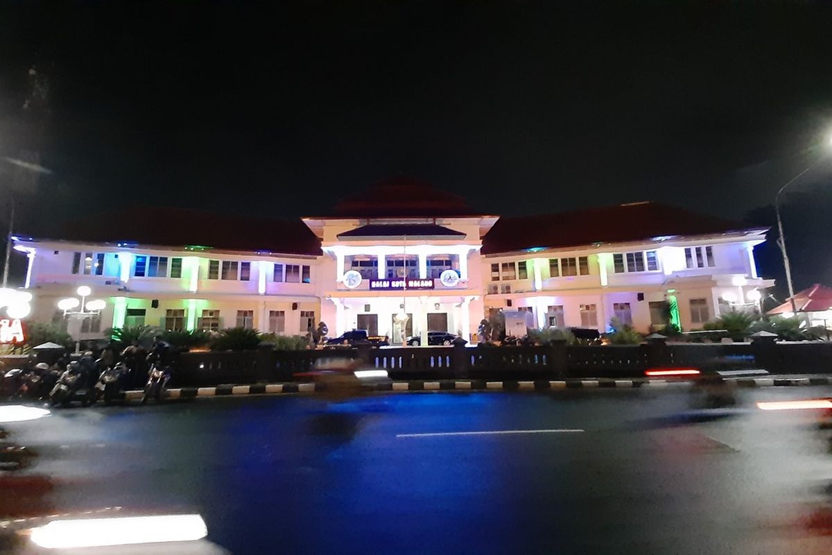 Balai Kota Malang saat diambil foto beberapa waktu lalu.