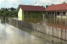 Sekolah Terendam Banjir, Siswa SD di Mamuju Utara Diliburkan