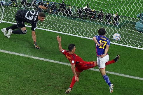 Hasil Jepang Vs Spanyol: Samurai Biru Comeback 2-1, Jerman Angkat Koper