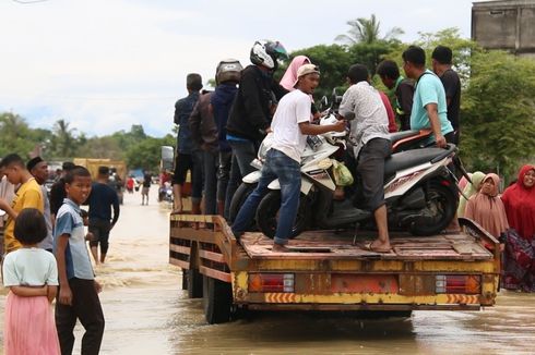 Banjir di Aceh Utara Meluas ke 10 Kecamatan, Bupati Keluarkan Pernyataan Bencana