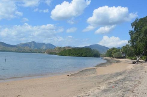 Keindahan Pasir Putih Pantai Nangateke di Flores