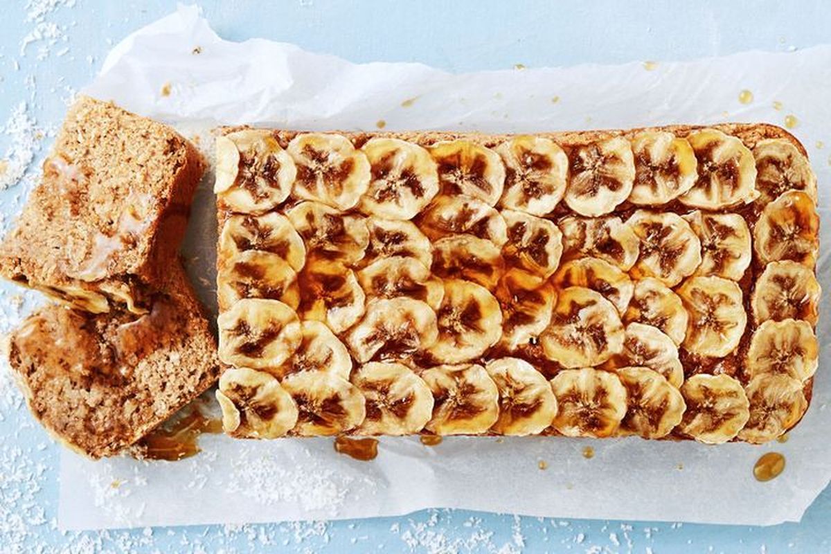 Ilustrasi roti pisang.